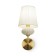 Bra Freya Fr2029WL-01BS Ceramics, 150x320x320 mm, E14, 1x40W, brass color
