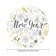 Tables on the table "New Year", round, oxford, elastic band, size 120x120 cm, diameter 75-100 cm