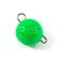 Cargo Cheburashka painted collapsible Yaman 10 pcs., 12 g, green
