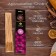 Aromanabar "chakra" (set of 40 sticks) and a rose, lavender stand, geranium