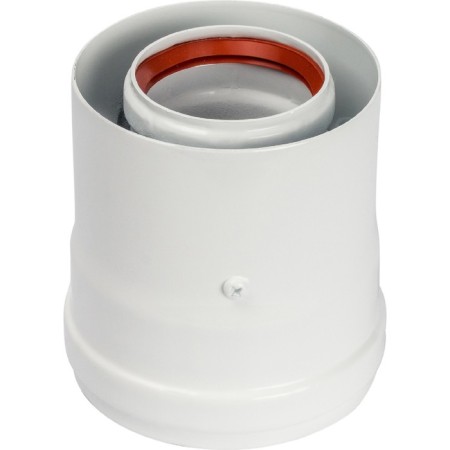 The chimney element coaxial stout SCA-6010-210100, adapter for the boiler vertical, 60/100-2