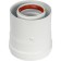The chimney element coaxial stout SCA-6010-210100, adapter for the boiler vertical, 60/100