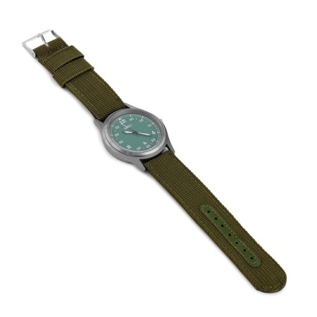 Watch of wrist, d-4.2 cm, strap L-23 cm, width-2.2 cm, luminous arrows-4