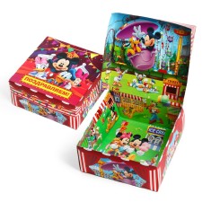 Gift folding box with 3D 
