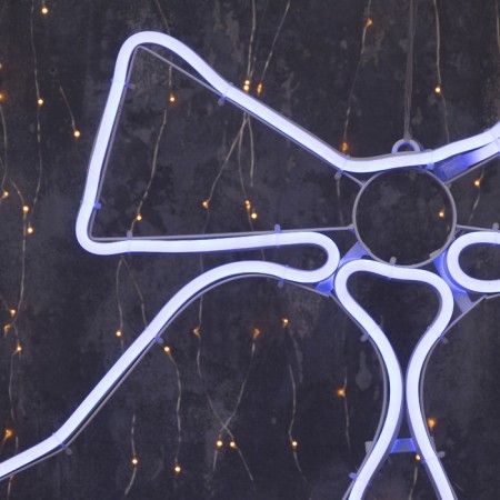 Neon figure "Bell", 60 × 50 cm, 360 LED, 220 V, glow of blue-1