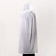 Carnival cloak adult, plush white, length 120 cm