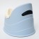 Two-color pot, light blue color
