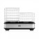Drywall for vegetables and fruits BQ FD1003, 420 W, 5 tiers, silver-black