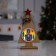 LED figure "Nutcracker" 11 × 20 × 5 cm, wood, batteries LR41x3, glow warm white