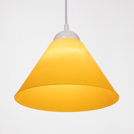 Plaphon "cone" E27 yellow 25x25x15cm-3