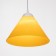 Plaphon "cone" E27 yellow 25x25x15cm