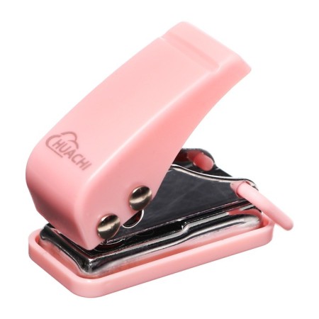 The hole punch is 1 hole, up to 10 sheets, metal, mix-8