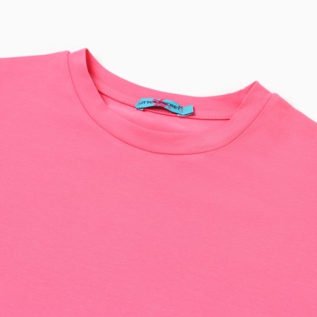 Female T -shirt, powder color, size 44 (m)-1