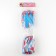 Pompom 1pc, white color+ blue+ red