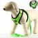 A set of ammunition with a soft harness and a reflective patch, L, Osh 33 cm, OG 36-48, Green 761434