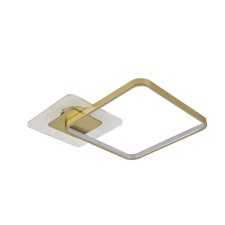 LED LED Economic Service 51211/1+1GD, 2XLED, 7x43x43 cm, gold color