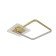 LED LED Economic Service 51211/1+1GD, 2XLED, 7x43x43 cm, gold color