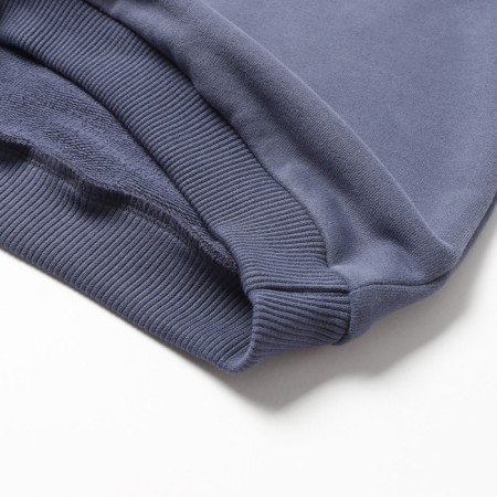 Sweatshirt for a boy, jeans color, height 146 cm-4
