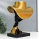 Souvenir Polystone stand "Lady in the hat" 13.5x21x25.5 cm