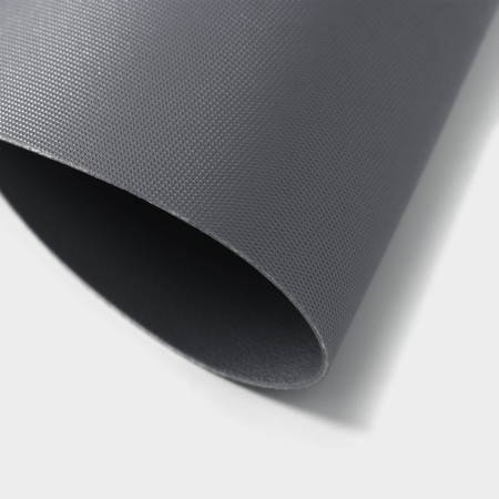 Serving napkin on the TEM table, d = 38 cm, dark gray color-2