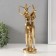 Polystone souvenir "Together" gold 27x10x8 cm