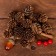 Set of New Year's decor "Spicy cones"
