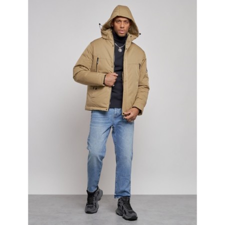 Sports male winter, size 60, mustard color-4