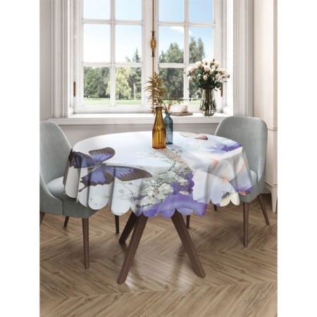 The tablecloth “butterflies above the water”, round, Saten, d = 150 cm-2