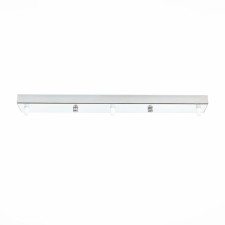 Ceiling fastening for 3 lamps (rectangular) ST LUCE. SL001.113.03. SL001, 50x6 cm, chromium color
