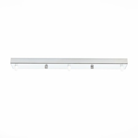 Ceiling fastening for 3 lamps (rectangular) ST LUCE. SL001.113.03. SL001, 50x6 cm, chromium color