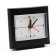Clock - desktop an alarm clock, discrete move, dial 5 x 8 cm, 9 x 10 cm, aa