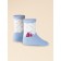 Nosk children, size 20-22, color blue, milk, 3 pcs