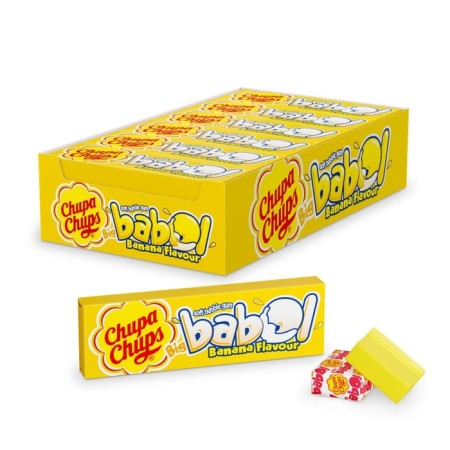 Chewing gum Chupa-Chups Big Babol Banana, 21g.