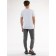 Sports pants for ISEE boys, height 134-140 cm, dark gray color