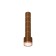Suspended Ambrella Light, XP8117001, GX53 LED 12 W, Coffee color sand, pink gold