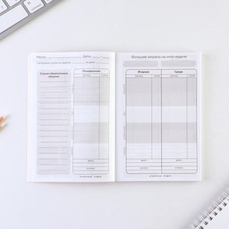 Notepad for planning finance "Dream"-6