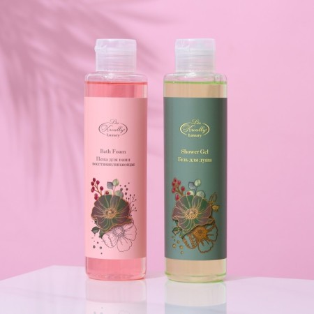 Gift set of cosmetics Liss Kroully: shower gel, 260 ml + bath foam, 260 ml-1