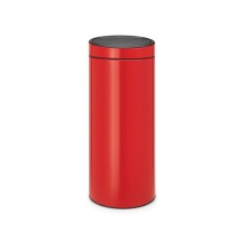 Garbage bucket Brabantia Touch Bin, 30 l, red color