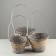Set of wicker baskets, d23x18/42 cm, d27x19/44 cm, d29x19/46 cm, 3 pcs, gray, bamboo