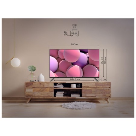 TV KIVI 40F550NB, 40 ", 1920x1080, DVB-T2/C, HDMI 2, USB 1, black-3