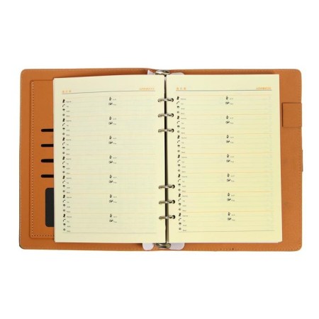 EXPECIAL New A5, with a stream, 92 sheets in a ruler, PVC cover, mix-9