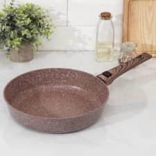 The frying pan “Brownie”, d = 28 cm, anti -stick coating, removable handle, induction