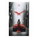 Carty clock, wall-mounted interior "girl in red", silent, 35 x 60 cm