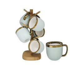 Set of Lenardi mugs, on a stand, 300 ml, 6 pcs