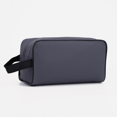 Lightning cosmetic bag, gray color