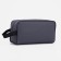 Lightning cosmetic bag, gray color