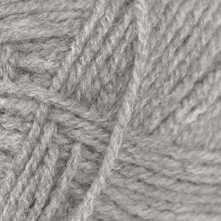 Yarn "My Baby" 100% acrylic 150m/50g (21 gray melange)-2