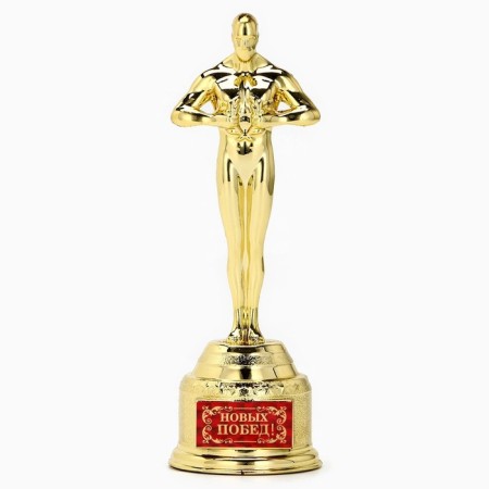 The Cup Award Figure “New Victories!”, Oscar, plastic, 18.5 x 6.3 cm.-1