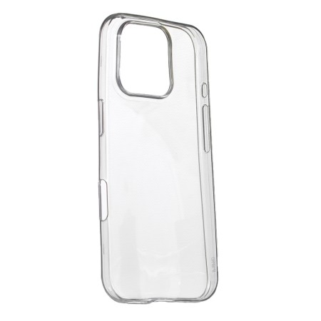 Luazon cover for iPhone 16 Pro, silicone, transparent