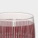 Low glass glass "Lines", 310 ml, lilac color